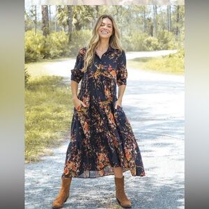 Natural Life Rebecca Midi Dress